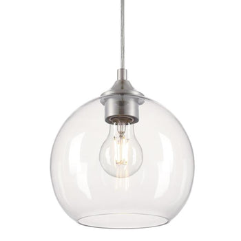 Tatze One-Light Indoor Mini Pendant, Brushed Nickel Finish