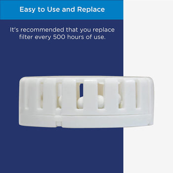 Set of 4 Ceramic Ball Filters for Humidifiers WSHUJ2258C, WSHUJLR2258WH, and WSHUJLR2258GY