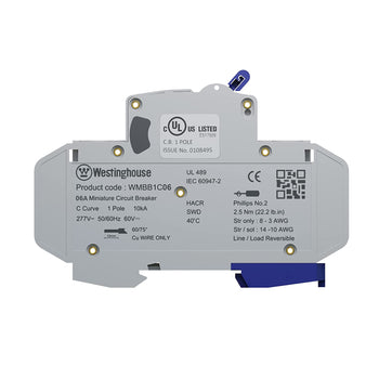 6A Single Pole Miniature Circuit Breaker
