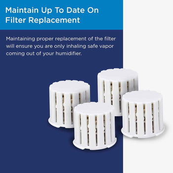Set of 4 Ceramic Ball Filters for Humidifier WSHUJ2158B & WSHUJ2158A