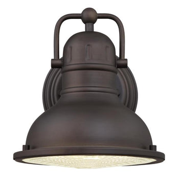 Orson One-Light Dimmable LED Outdoor Wall Fixture, Oil-Rubbed Bronze Finish, Dark Sky Friendly