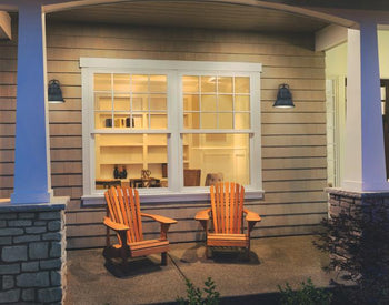 Orson One-Light Dimmable LED Outdoor Wall Fixture, Oil-Rubbed Bronze Finish, Dark Sky Friendly