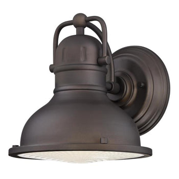 Orson One-Light Dimmable LED Outdoor Wall Fixture, Oil-Rubbed Bronze Finish, Dark Sky Friendly