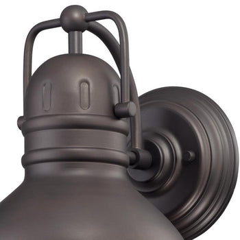 Orson One-Light Dimmable LED Outdoor Wall Fixture, Oil Rubbed Bronze Finish