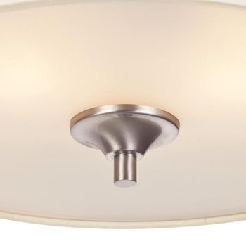 Parker Mews Two-Light Indoor Flush Ceiling Fixture