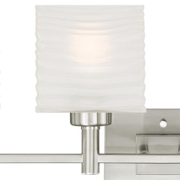Alexander Four-Light Indoor Wall Fixture, Brushed Nickel Finish