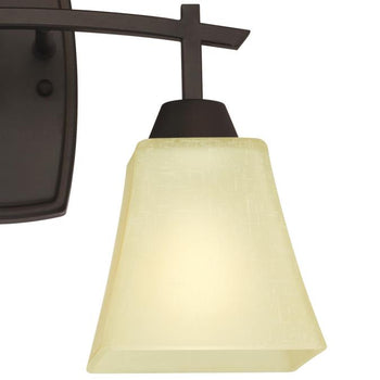 Midori Two-Light Indoor Wall Fixture, Oil Rubbed Bronze Finish