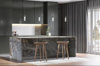 Cava One-Light LED Indoor Mini Pendant, Chrome Finish