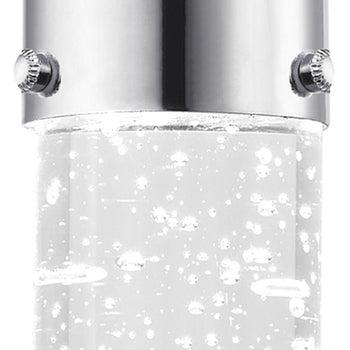 Cava One-Light LED Indoor Mini Pendant, Chrome Finish