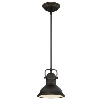 Boswell One-Light LED Indoor Mini Pendant, Oil Rubbed Bronze Finish