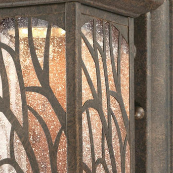 Glenwillow One-Light LED Outdoor Wall Lantern, Victorian Bronze Finish