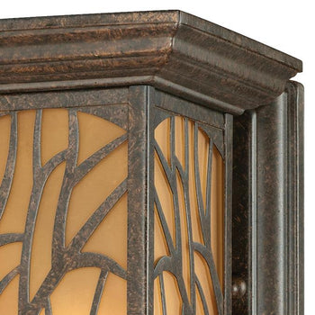 Glenwillow One-Light Outdoor Wall Lantern, Victorian Bronze Finish