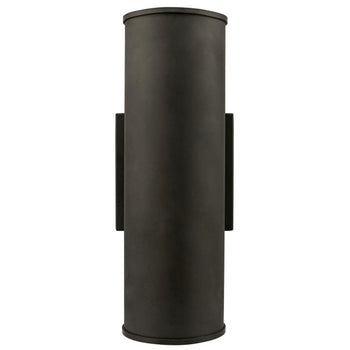 Mayslick Two-Light Dimmable LED Outdoor Wall Fixture with Up and Down Light, Oil Rubbed Bronze Finish
