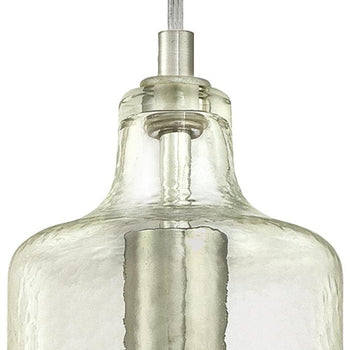 Carmen One-Light Indoor Mini Pendant, Brushed Nickel Finish