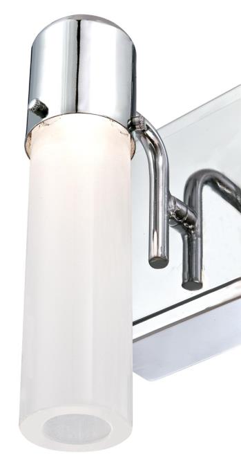 Blake Three-Light LED Indoor Wall Fixture, Chrome Finish