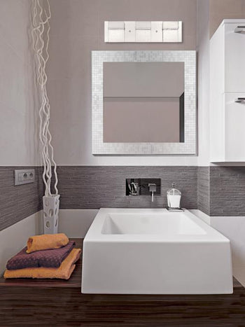 Cava II Three-Light LED Indoor Wall Fixture, Brushed Nickel Finish