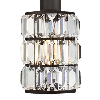 Sophie Three-Light Indoor Wall Fixture, Oil Rubbed Bronze Finish