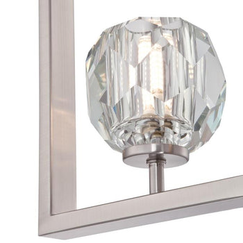 Zoa One-Light LED Indoor Pendant, Brushed Nickel Finish