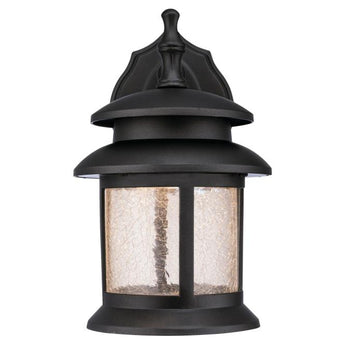 One-Light Dimmable LED Outdoor Wall Fixture, Oil Rubbed Bronze Finish