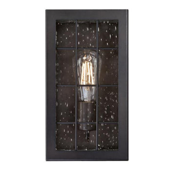 Wrightsville One-Light Outdoor Wall Fixture, Oil Rubbed Bronze Finish