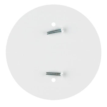 White Outlet Concealer, Holes Spaced 2 3/4-Inch Apart