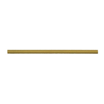 30-Inch Steel Brass-Plated All-Thread Pipe
