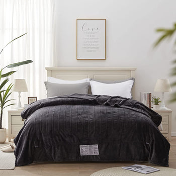 Heated Blanket Silky Flannel