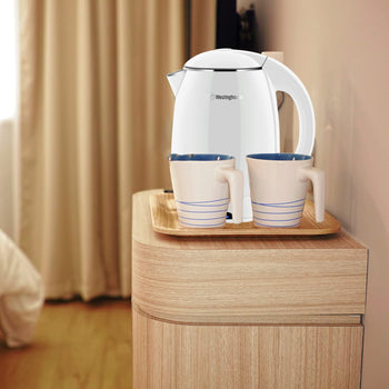 Electric Cordless Kettle - White