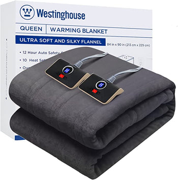 Heated Blanket Silky Flannel