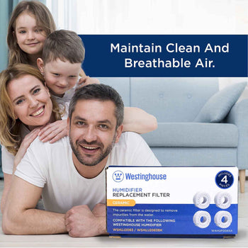 Set of 4 Ceramic Ball Filters for Humidifiers WSHUJ2083BK & WSHUJ2083