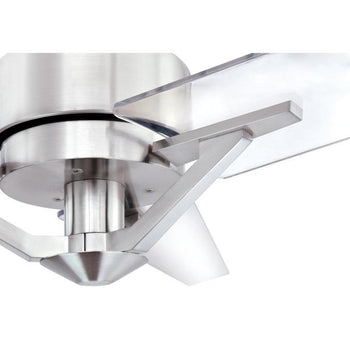 Julien 54-Inch Three-Blade Indoor Ceiling Fan, Brushed Nickel Finish, Remote Control Included