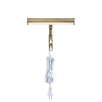 7-Inch 2W Adjustable LED Picture Light, Antique Brass Finish