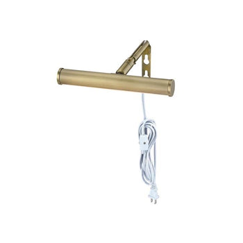 7-Inch 2W Adjustable LED Picture Light, Antique Brass Finish