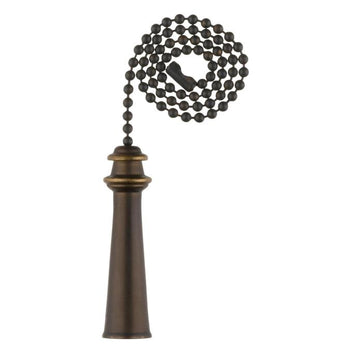 Trophy Pull Chain, Oil Rubbed Bronze Finish