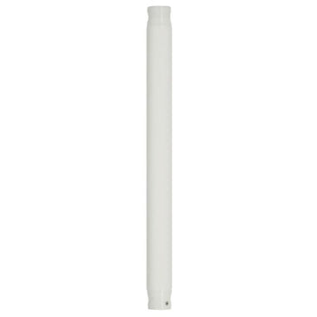 1/2 ID x 12-Inch Down Rod, White Finish