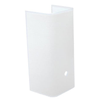 7 1/2-Inch White Channel