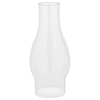 8 1/2-Inch Clear Glass Chimney