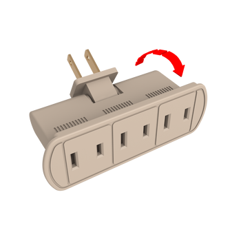 2pk Swivel Adapter