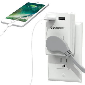 1 Outlet USB Adapter