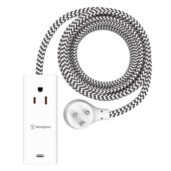 USB-C Corded Power Hub 12'Cord