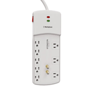 8 Outlet USB Workstation