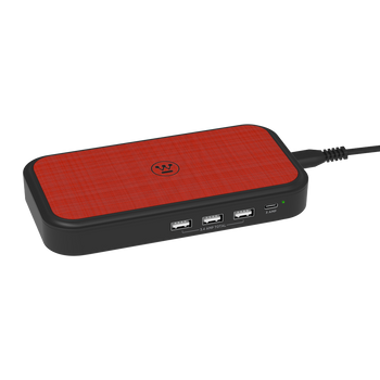 Wireless QI USB-C charging Hub