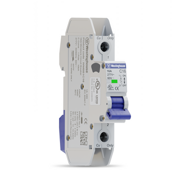 16A 1 Pole Miniature Circuit Breaker C Curve