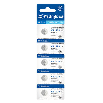 Lithium Button Cell Batteries CR1220-BP5