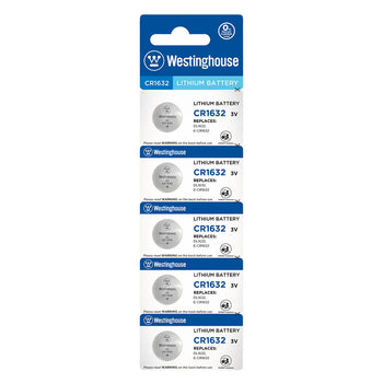 Lithium Button Cell Batteries CR1632-BP5