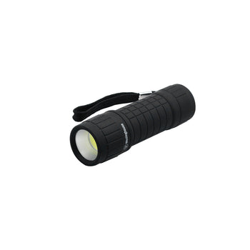 COB LED Flashlight Black