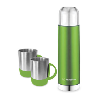 Vacuum Bottle with Mug Set