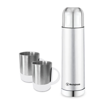 Vacuum Bottle with Mug Set
