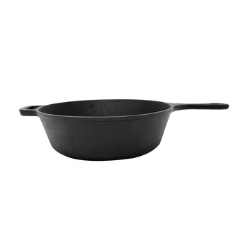 Cast Iron Dutch Oven with Skillet Lid (3QT)