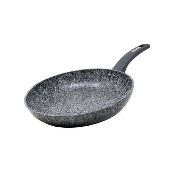 Gray granite marble finish frying pan (9.5